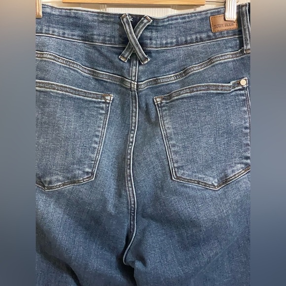 Judy Blue Wide Leg Double Button Jeans Size 20W - Picture 6 of 11